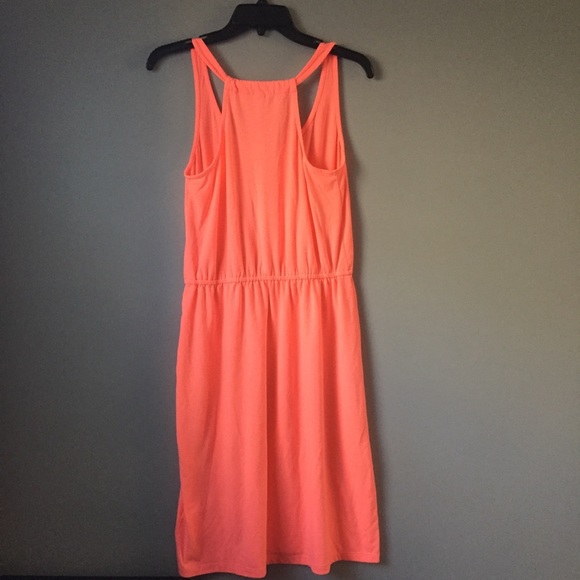 NOT FOR SALE RIGHT NOW! NWOT Bright Pink/Orange Old Navy Dress Sz M - Picture 6 of 8